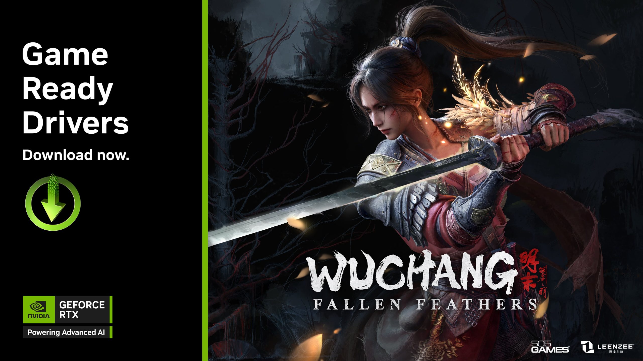 انویدیا درایور بهینه شده برای بازی‌های WUCHANG: Fallen Feathers و Killing Floor 3 را منتشر کرد