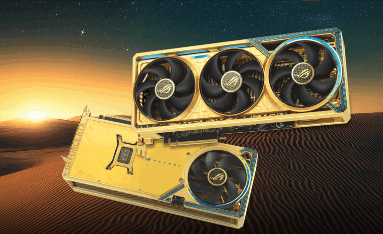 ایسوس کارت گرافیک ROG Astral RTX 5080 Dhahab CORE را با قیمت 1899 دلار عرضه کرد